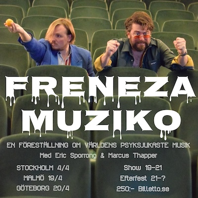 240419 : Freneza Muziko med Eric Sporrong & Marcus Thapper